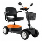 Invalidní elektrická čtyřkolka Grand Race Orange foto